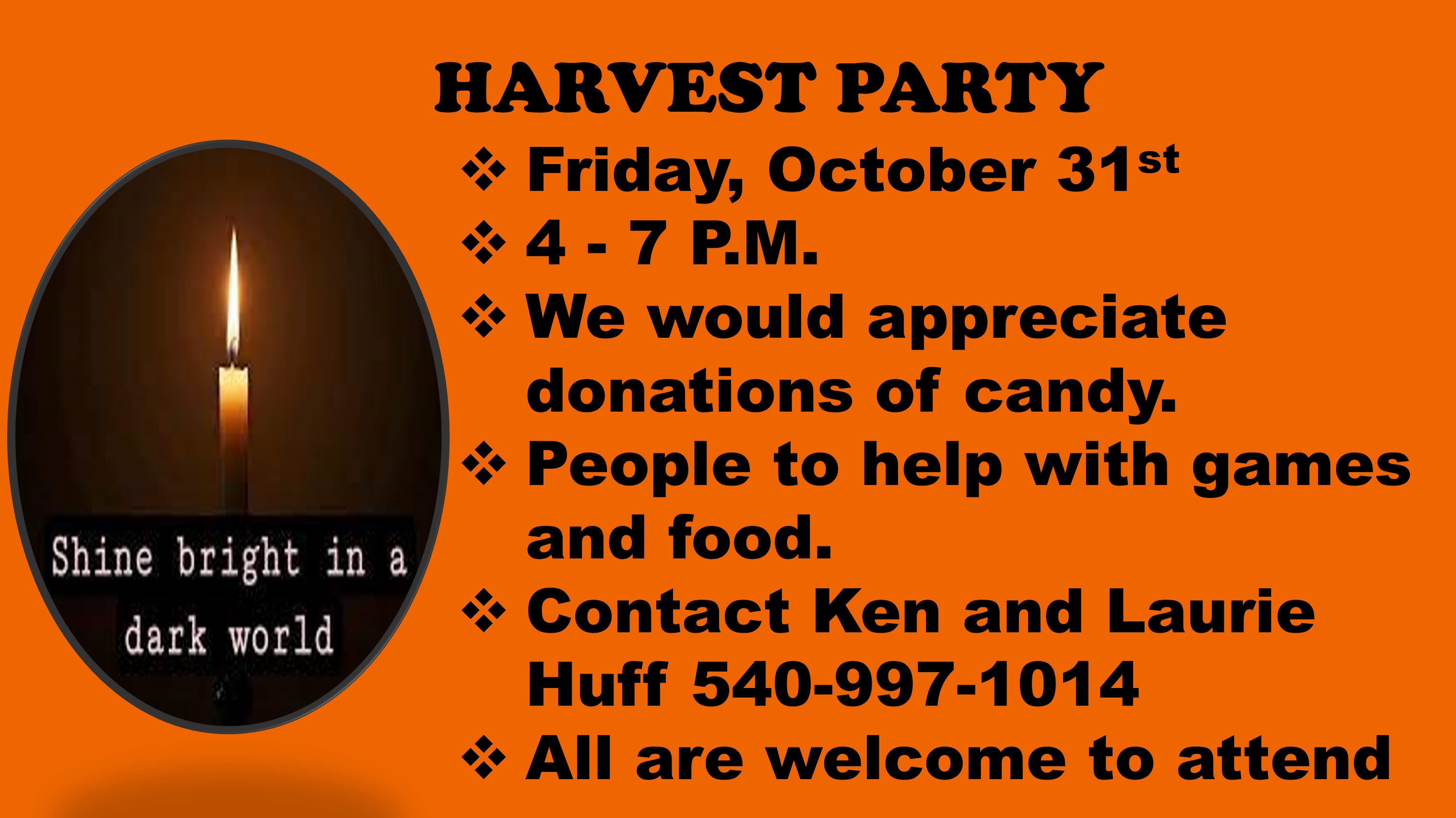HARVEST PARTY